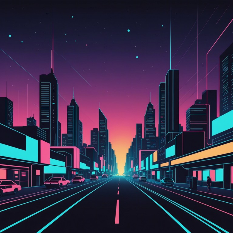 This track embodies the essence of cyberpunk culture with a rebellious twist, incorporating aggressive synth patterns and futuristic soundscapes that evoke images of neon lit city dystopias. The dynamic range is aggressively varied, creating a sonic representation of defiance and audacity.