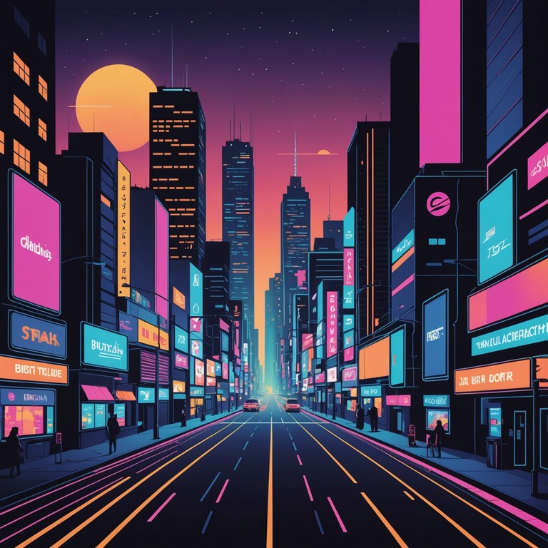 In 'neon dreamscape echoes,' the listener is transported into a vibrant landscape of pulsating basslines and glittering synth melodies interwoven with atmospheric textures. This symphony of future bass is reminiscent of urban nightscapes bathed in neon lights, evoking a sense of adventure and mystery in the electronic spectrum.