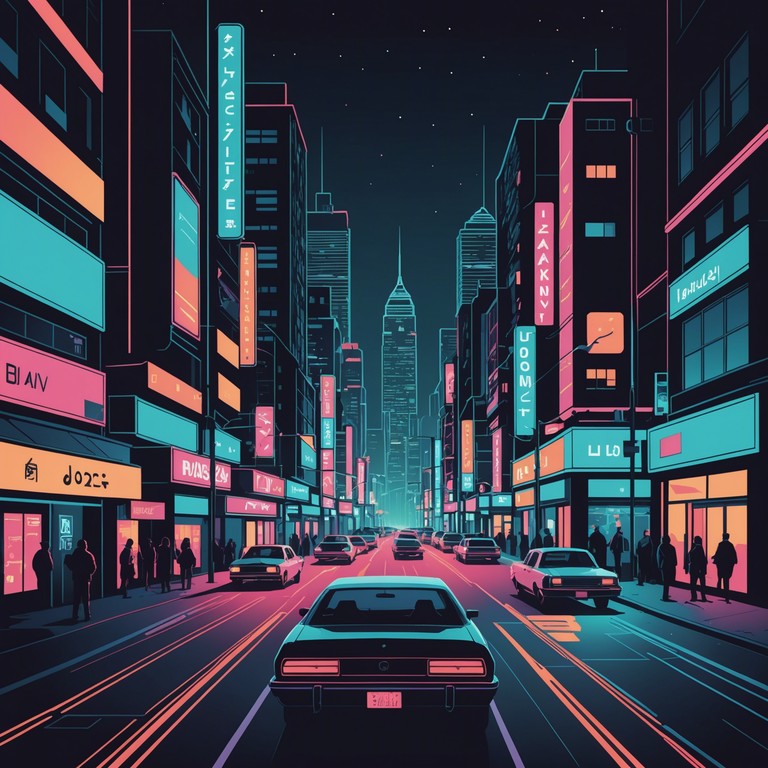 Imagine walking through the neon lit streets of the city as the sunset fades, with the sounds of gritty guitar riffs and deep funk beats setting the rhythm of the nightlife. This track captures the essence of urban exploration mixed with the rebellious spirit of rock and the smoothness of funk.