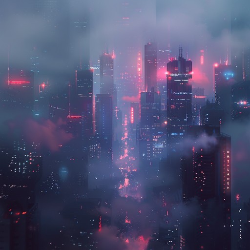 Experience the spine chilling vibes of futuristic basslines intertwined with eerie and haunting soundscapes, creating an unsettling atmosphere perfect for a digital dystopia.