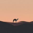 a soothing dub track reflecting serene desert landscapes at dusk.