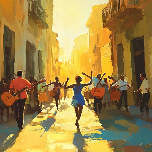 A vibrant instrumental piece combining samba rhythms with energetic fusion elements. Joyful melodies shine over a groovy backdrop, perfect for celebrations and sunny days.