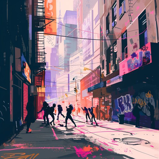 A vibrant grime composition that blends joyful melodies with energetic, bouncy rhythms, reflecting the lively ambiance of sunlit city streets. This track is designed to provide a feel good experience, reminiscent of joyful moments in an urban setting.