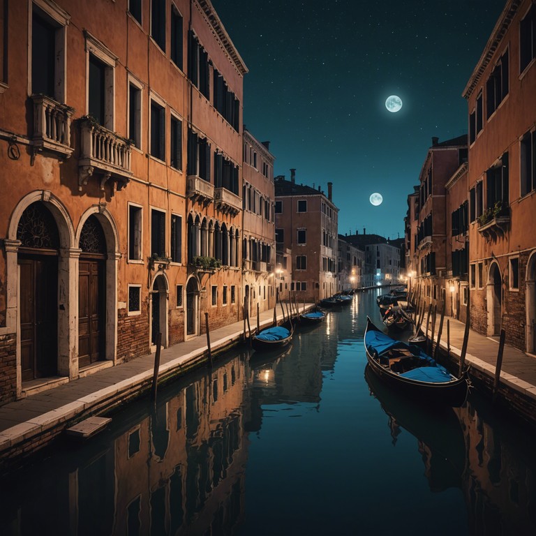 This track captures the essence of a serene, moonlit night in venice with dreamy, floating house beats that provide a deep, soothing base. Gentle melodic instruments interweave with ambient sounds to mimic the gentle lapping of the canal waters against the gondolas and the distant echoes of the bustling city. The piece progresses with an ever unfolding, soft melody that makes you feel like you are drifting through dreams.