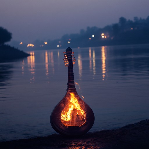 A powerful instrumental hindustani composition that captures the intense energy of india's spiritual heartland, blending fiery sitar solos with rhythmic tabla beats to evoke a journey along the sacred ganges river.