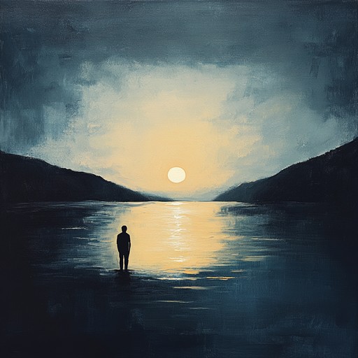 A tranquil instrumental track combining gentle drum and bass beats with ambient melodies and lush soundscapes, invoking the serene beauty of the first light of dawn.