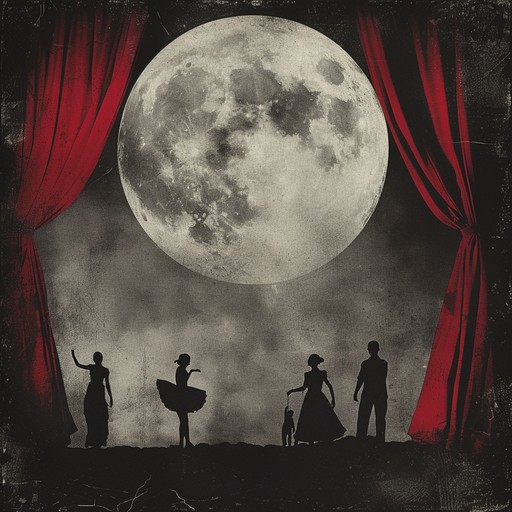 This track juxtaposes the eerie atmosphere of a dark cabaret with a lively, funky bassline. Imagine a twisted circus show under a moonlit sky, where acrobats, clowns, and fire eaters perform an otherworldly dance. The soulful brass instruments add a sinister yet playful vibe, creating an unforgettable auditory spectacle.