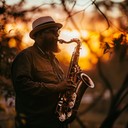 creates serene morning atmosphere using soulful saxophone melodies