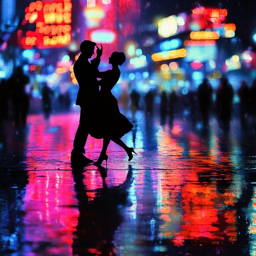 A sensual instrumental tango that captures the pulsating energy of the city at night, blending traditional argentine rhythms with modern urban sounds. The melody weaves through the neon lit streets, evoking the dance of shadows and light, and the secret passions hidden within the urban landscape.