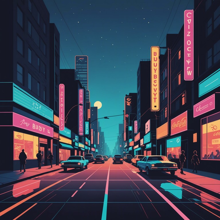 This track embodies the essence of chilled evenings under neon lights, where smooth jack swing beats merge with a nostalgic ambiance, evoking memories of simpler times in a modern cityscape. The arrangement layers melodic electric piano chords over sleek bass lines, creating a soundscape that’s both relaxed and evocative.