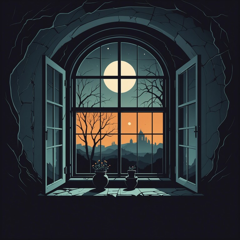 This instrumental track features a dark, eerie lullaby played by a music box, infused with subtle dissonances that heighten the sense of something lurking just out of view. The piece progresses slowly, building a chilling atmosphere that plays on the listener's fear of the dark, making it perfect for suspenseful night scenes or eerie, tranquil moments of solitude.