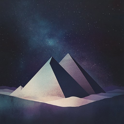 A captivating instrumental piece that fuses elements from ancient egyptian melodies with futuristic electronica, taking listeners on a cosmic journey through time and space.