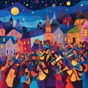 upbeat klezmer tune brings festive spirit to joyful gatherings