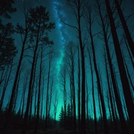 forests chanting under neon lights.