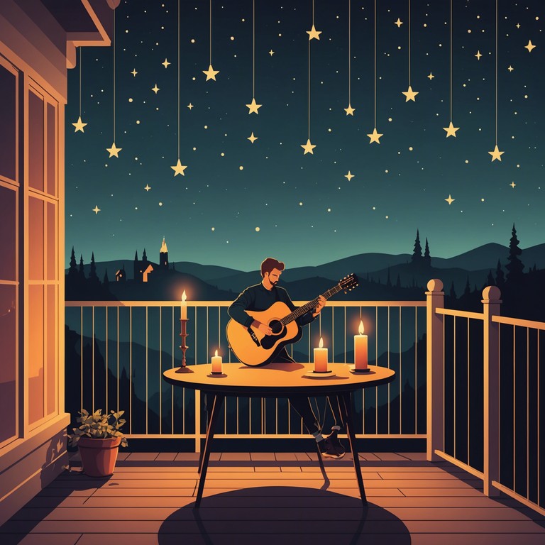 A perfect tune for couples looking to experience a night filled with passion and grace. Elegant guitar melodies interweave with authentic rumba percussion, creating an atmosphere of allure and charm.