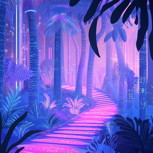 Immerse yourself in a captivating ambient composition where ethereal synth waves intertwine with earthy tribal rhythms. This track evokes a futuristic journey through neon lit landscapes, blending electronic textures with organic percussion to create an exciting and dreamlike atmosphere.