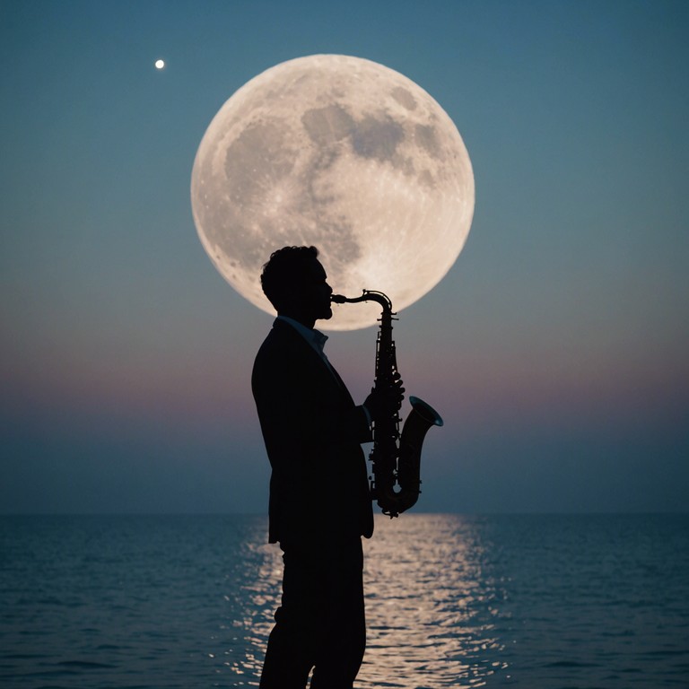 Capturing the essence of a serene drive along the moon bathed coast, this musical piece uses the sultry sounds of a saxophone to deepen the feel of relaxation and seduction.