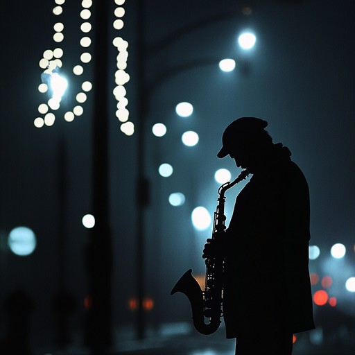 A mellow instrumental that fuses chill vibes with jack swing rhythms, inviting listeners to reflect under the glow of urban nights. Smooth saxophone melodies intertwine with rhythmic beats, creating a soothing yet groovy atmosphere perfect for introspection.