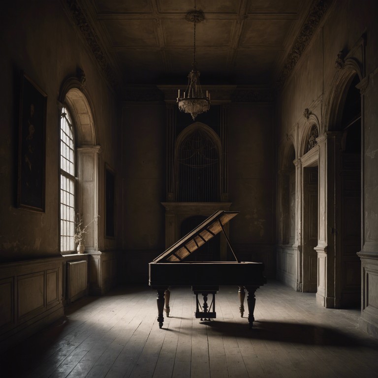 An atmospheric track using the harpsichord to create a sense of ancient dread and forgotten stories. Perfect for evoking a haunting, sinister ambiance with intricate melodic structures that mimic the creeping quiet of deserted spaces.