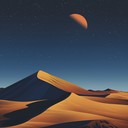 mesmerizing, deep, evocative journey through moonlit desert landscapes.