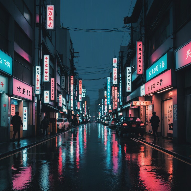 This alternative track offers a vibrant and layered audio exploration of the city’s dynamic emotional contrasts, infusing electronic elements to enhance the cinematic vibe and offering a fresh perspective on the dramatic essence of tokyo.