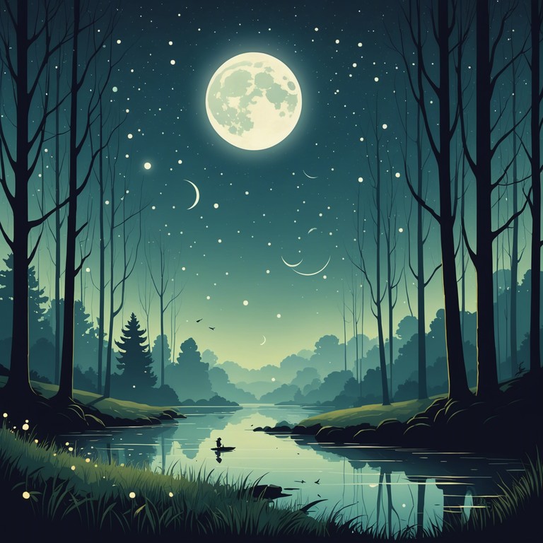 This track features lush, intricate layers of soft, caressing sounds that mimic the serene and mysterious atmosphere of a moonlit forest. An evocative acoustic guitar leads the piece, weaving a spell of tranquility that lures the listener deeper into a sensual, earthy embrace of nature.