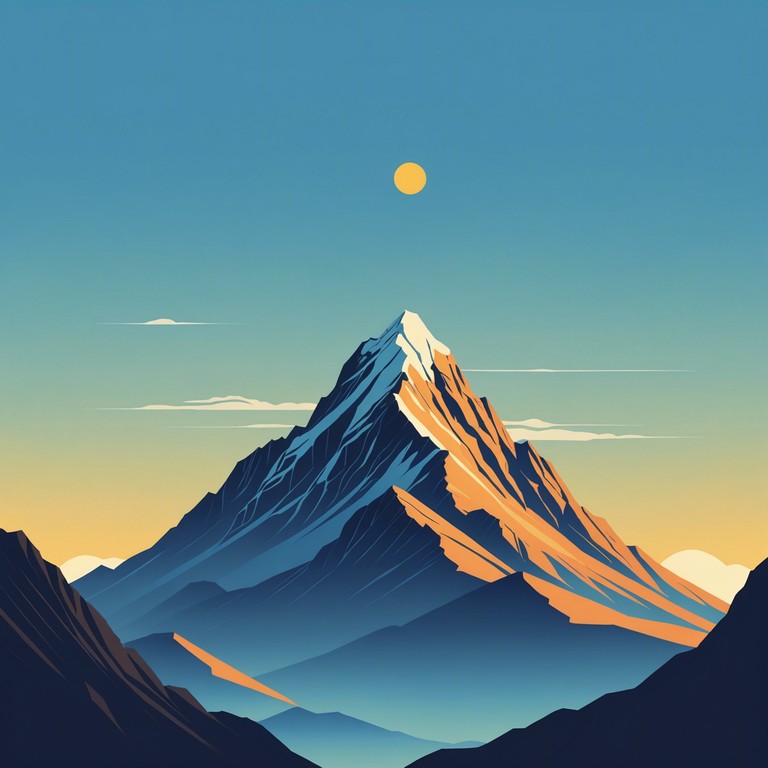 This majestic composition features a soaring orchestra that encapsulates the essence of reaching new heights and exploring vast, uncharted territories. With its expansive melodies and powerful crescendos, it inspires a sense of awe and wonder, perfect for soundtracking moments of triumph or scenic visual backdrops.