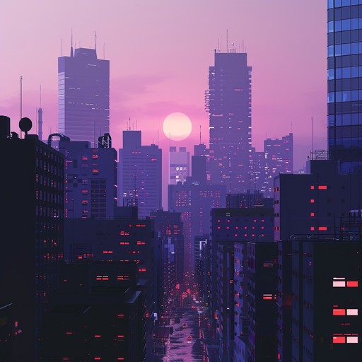 A mesmerizing synthwave track evoking longing for lost summer nights, driven by rich, nostalgic melodies and echoing percussion. Perfect for creating a wistful, reflective atmosphere reminiscent of 80s cinematic soundscapes.