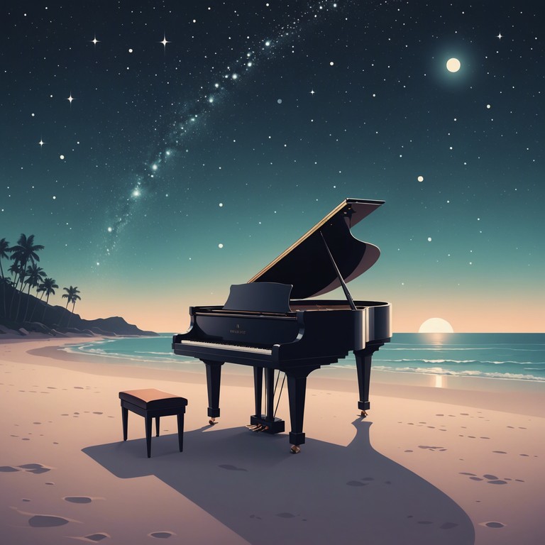 Imagine a serene night where the stars serenade lovers, while rhythmic beats keep the energy alive and the piano plays soul stirring melodies that resonate with the heartstrings of romance.