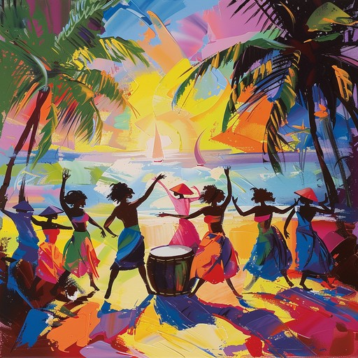 Experience high energy tropical beats that captivate your spirit, bringing visions of sunlit beaches and endless joy, perfect for lifting your mood and spirit