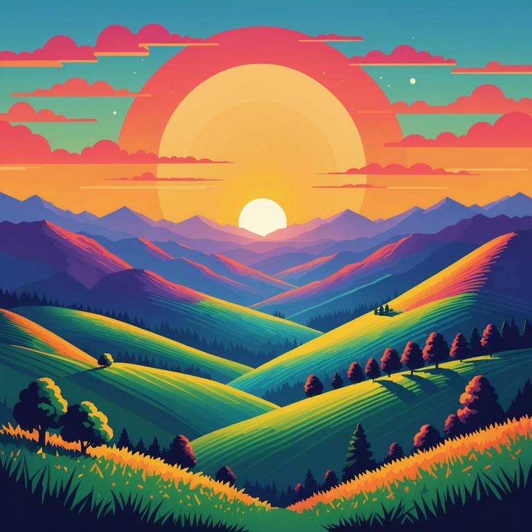 This instrumental track artfully combines the chiptune whimsy with gentle symphonic flows, creating a morning anthem that feels like stepping into a radiant, digital utopia. The soundscape merges nostalgic 8 bit sounds with expansive, lush synth layers that emulate the first rays of sunrise over a virtual mountain range, providing an energizing yet comforting morning listen.