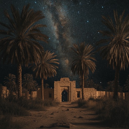 Immerse yourself in the enchanting soundscape of the middle eastern desert, with delicate oud melodies and intoxicating rhythms that paint vivid landscapes of ancient realms.