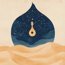 journey through cosmic deserts with soothing oud vibrations