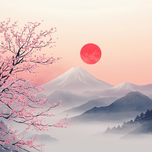 An instrumental track blending shakuhachi with ambient textures, creating a spiritual atmosphere reminiscent of anime soundtracks. It guides listeners through serene landscapes, invoking peace and transcendence.