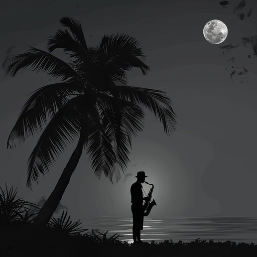 Dive into a serene latin jazz composition with lush saxophone melodies and smooth, dreamlike rhythms. The track evokes peaceful moonlit evenings and tropical breezes, creating a soothing and enchanting musical journey.