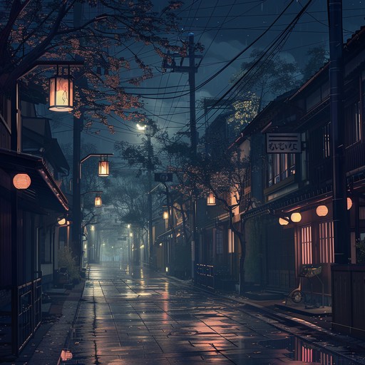 This piece captures the essence of a calm urban nightfall, where ambient tones and gentle rhythms create a restful, soothing soundscape. Ideal for relaxation and introspection, it envelopes the listener in a serene nocturnal embrace.