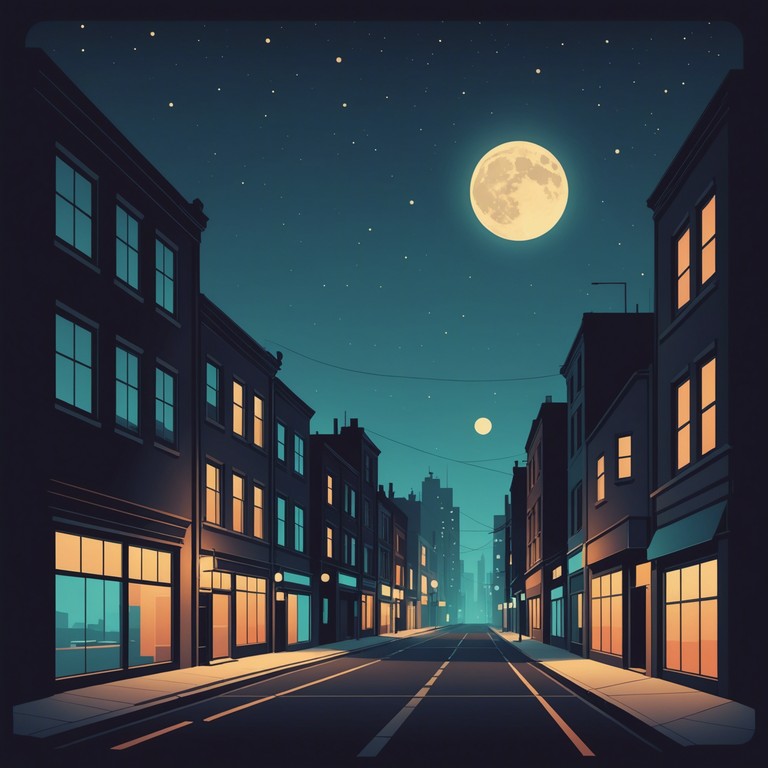 Imagine the soft hum of the city blending into night with mellow electronic piano tones setting a peaceful scene for slumber. This track embodies the vibe of a city at rest.