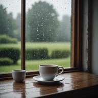 chill beats, soothing melodies, rainy day vibes