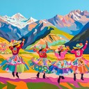 andean rhythms blend with cumbia beats