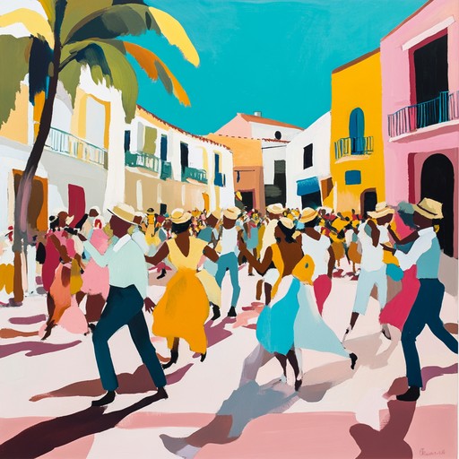 A lively samba composition that exudes confidence, capturing the essence of a bustling street festival under the sun. Perfect for evoking feelings of celebration and joy.