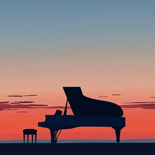 Enter a world where smooth jazz easily mingles with haunting, introspective melodies. The piano’s delicate dance offers familiar comfort while whispering secrets of twilight, perfect for those quiet reflective moments.