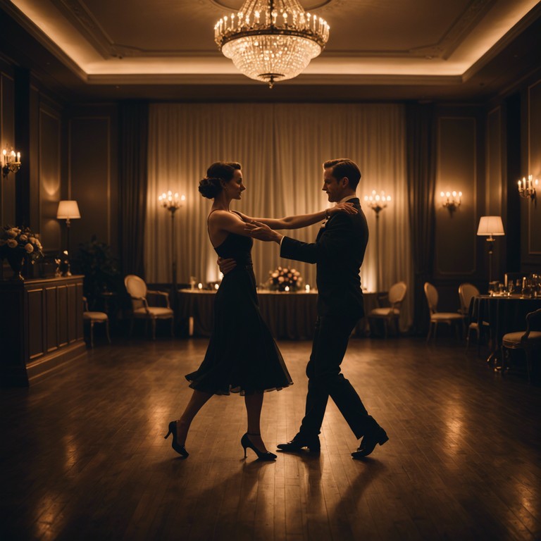 Imagine an old cobblestone street in buenos aires softly lit under the moonlight, where the essence of traditional tango blends with contemporary rhythms, enchanting the listener into a dance of intrigue and romance. The sound is intimate and sensuous, driven by the profound and expressive melodies of the bandoneón, capturing the nostalgia of an enchanting past while embracing the vibrant spirit of the present.