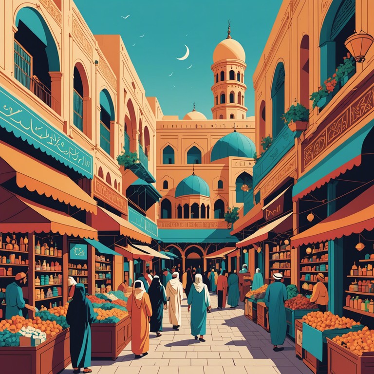 This unique track combines the mystical allure of middle eastern instruments with the hard hitting beats of modern trap, creating an entrancing experience that feels both ancient and contemporary. One can imagine wandering through an opulent bazaar with the sounds echoing off sandstone walls.