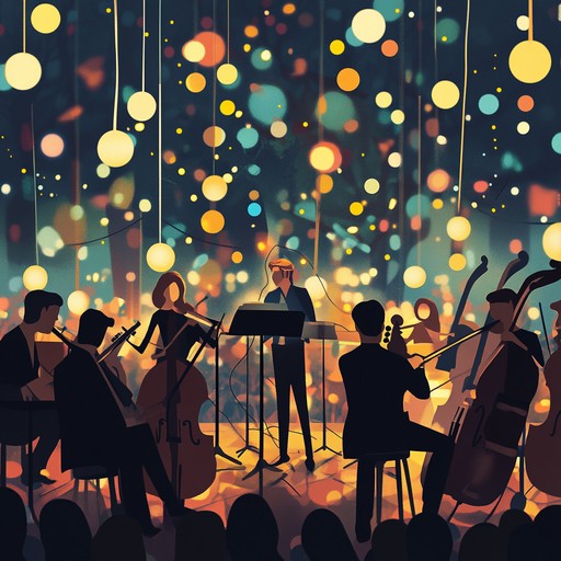 Experience the fusion of festive rock and symphonic orchestration in this dynamic instrumental. Electric guitars, powerful drums, and lush strings create a celebratory soundscape perfect for any holiday gathering.