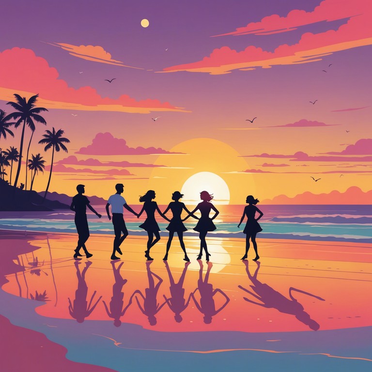 This instrumental track combines lively percussion with smooth brass sections, evoking the feeling of a festive beach party at sunset. The use of traditional salsa rhythms with a modern twist creates a sense of excitement and movement, perfect for dance lovers everywhere.