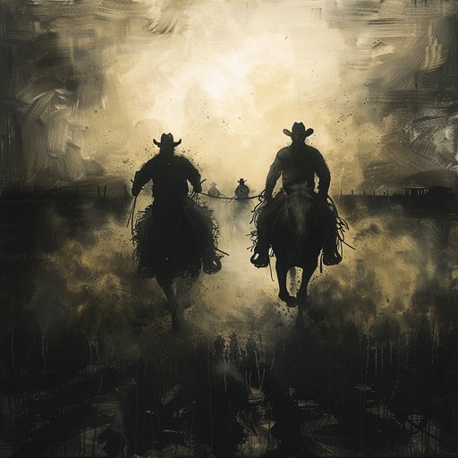 A menacing instrumental track that blends traditional sertanejo rhythms with dark, ominous overtones. Intensely driven by guitar strums and eerie harmonies, this composition evokes images of shadowy rodeo showdowns and sinister landscapes. Perfect for creating an unsettling atmosphere in an unexpected sertanejo style.