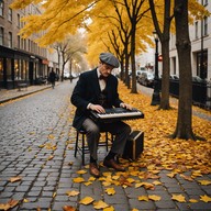 energetic waltz evoking breezy fall afternoons