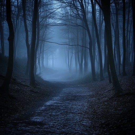 An immersive track capturing the essence of darkness and contemplation, using sparse piano and ambient sounds to create a haunting mood.