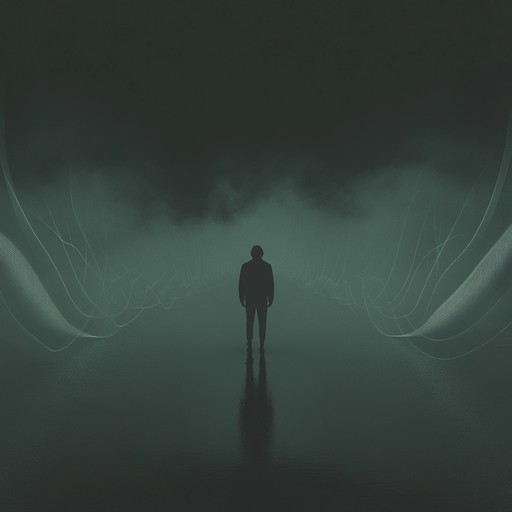 An instrumental dub piece featuring heavy bass and haunting echoes that evoke a sense of dread and mystery, immersing the listener in a dark sonic environment.