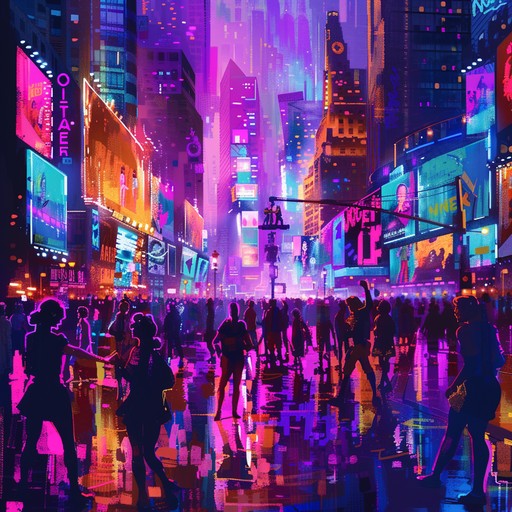 An electrifying track that blends dance pop with epic orchestral elements. It starts with a powerful synth intro, gradually building up to an explosive drop. The rhythm is infectious, perfect for a summer night out, while the orchestral layers add a grand, cinematic touch.